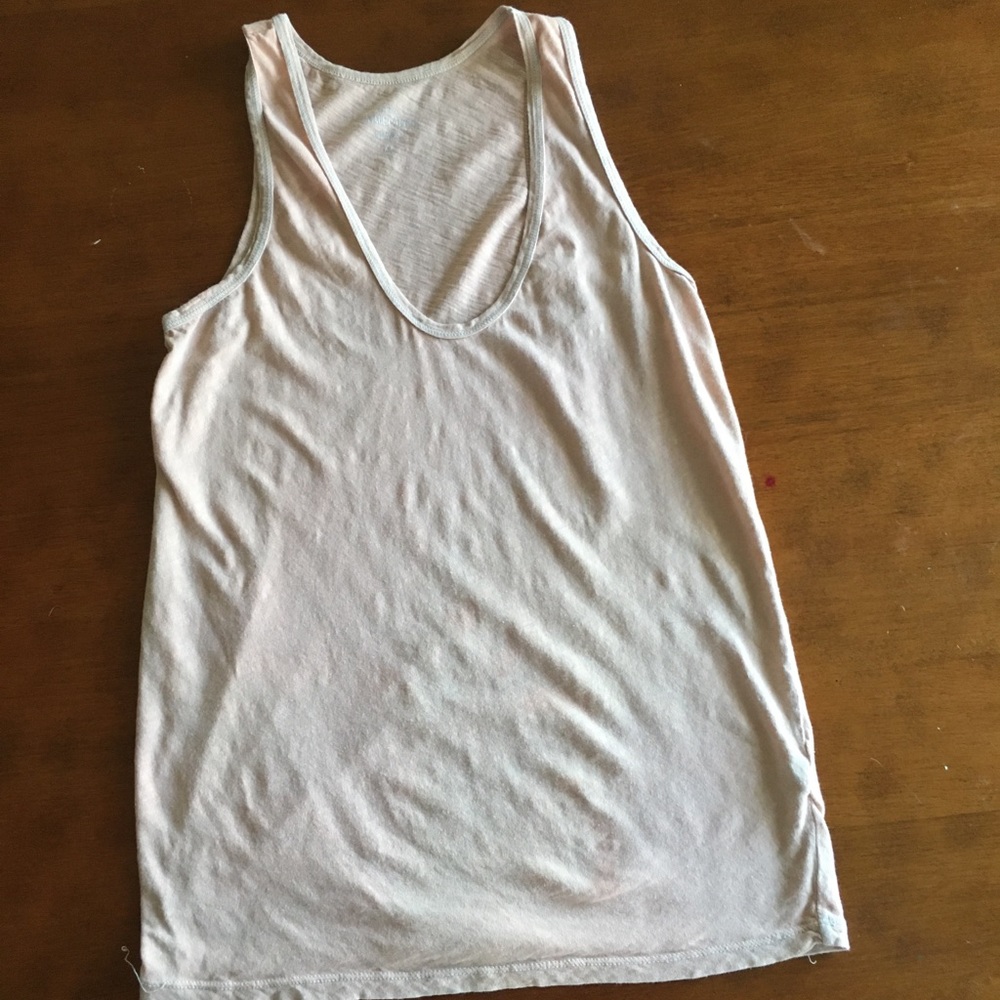 👚BOGO👚J. Crew Blush Pink Vintage Cotton Scoopneck Racerback Tank XS